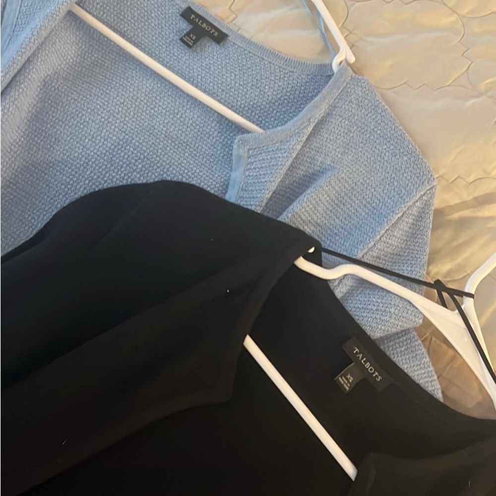 Talbots Women's Blue & Black Cardigans